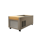 Frostline Atlas Pro Cold Plunge Ice Bath by Recovery & Wellness HQ with sleek design and stainless steel construction.