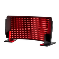 HelioCurve Elite Red/NIR Panel from Recovery & Wellness HQ emitting red and near-infrared light.