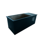 PolarEdge Monolith X integrated ice bath for cold plunges, with sleek design and stainless steel finish by Recovery & Wellness HQ